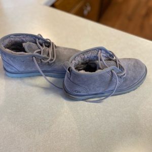 Women’s Ugg Neumel boot. Size 8.  Light grey color.  Worn once.  No box.